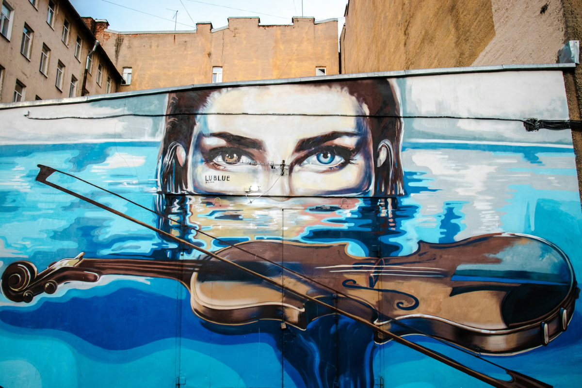 Graffiti on Water Culture - Contemporary Art