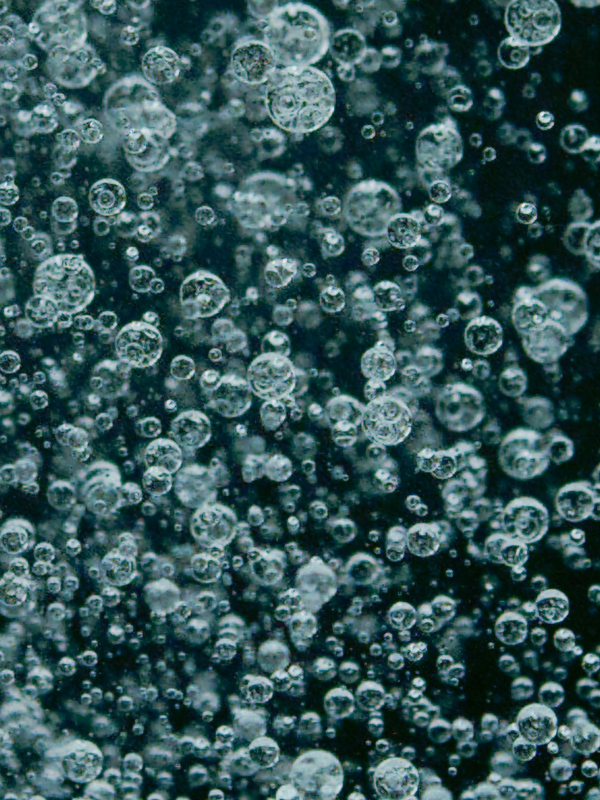 Air Bubbles in Liquid - Washing a car with water