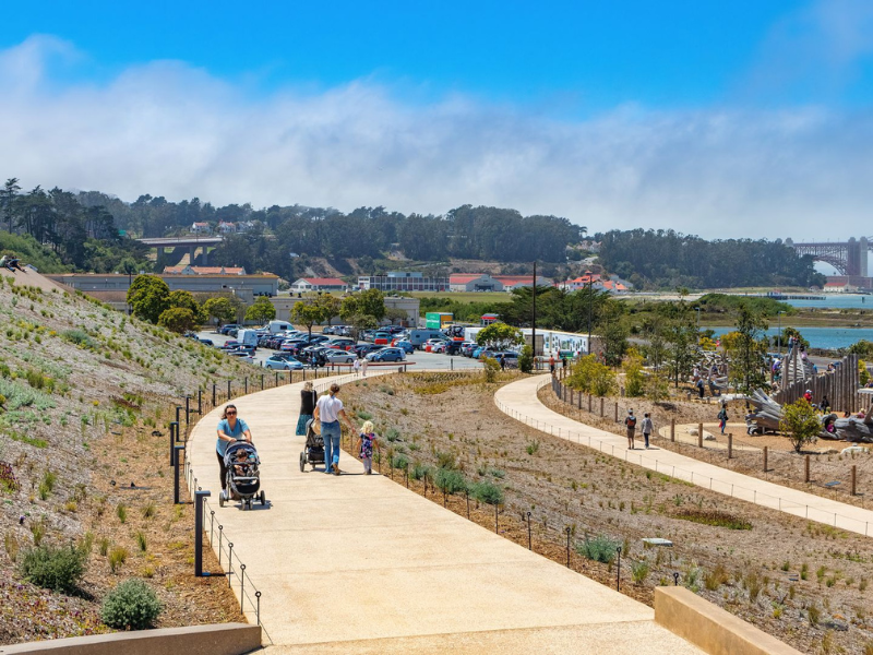 A thoughtfully designed tidal park reconnects people with the waterfront, blending nature, recreation, and climate resilience into a landscape that changes with the rhythm of the tides.