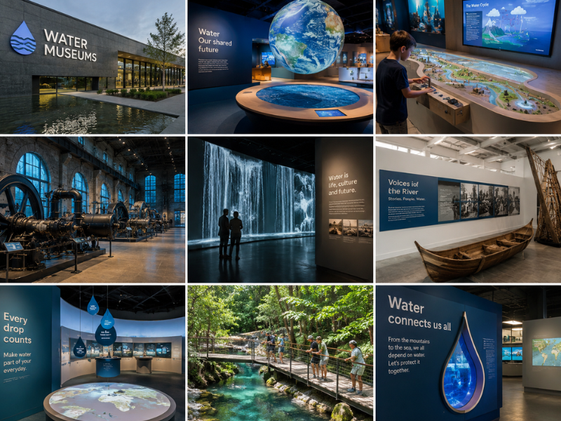 Water museums connect science, culture and lived experience to reveal how water shapes our past, present and future.